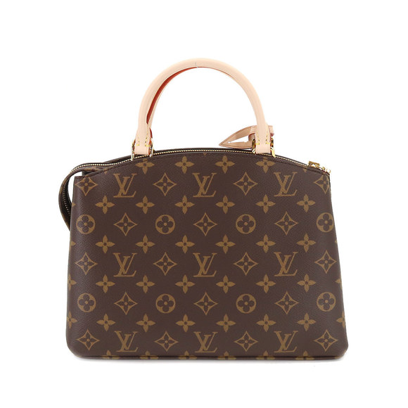Louis Vuitton Monogram Petit Palais PM 2 Way Hand Shoulder Bag Brown - Picture 2 of 7